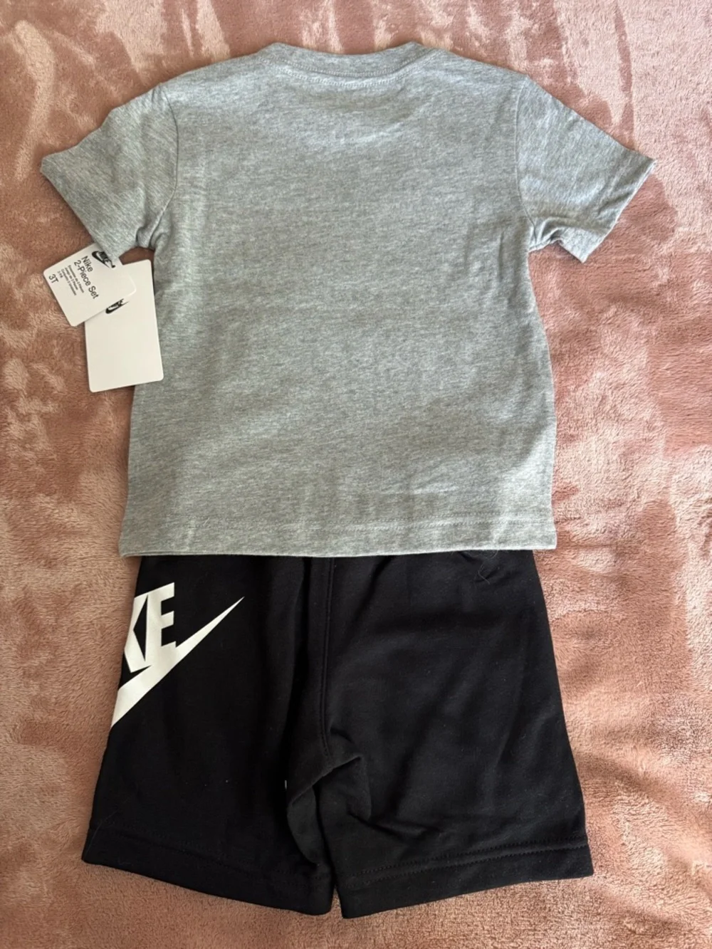 NWT BUNDLE OF 4 Nike Toddler Boys’ Two-Piece Shorts and T-Shirt Sets, Size 3T - Picture 12 of 13